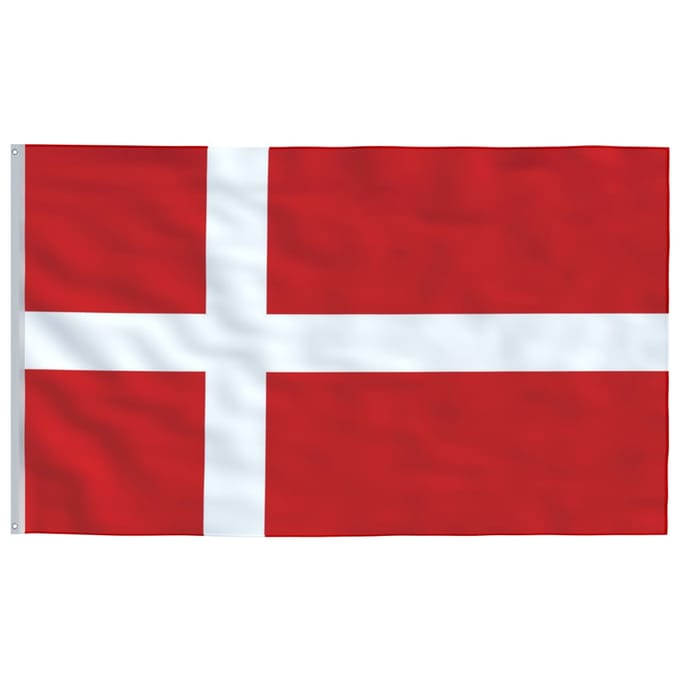 vidaXL - Vlag - Denemarken - 90x150 - cm