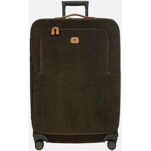 BRIC'S Life Trolley 4w Olive Donkergroen 74cm