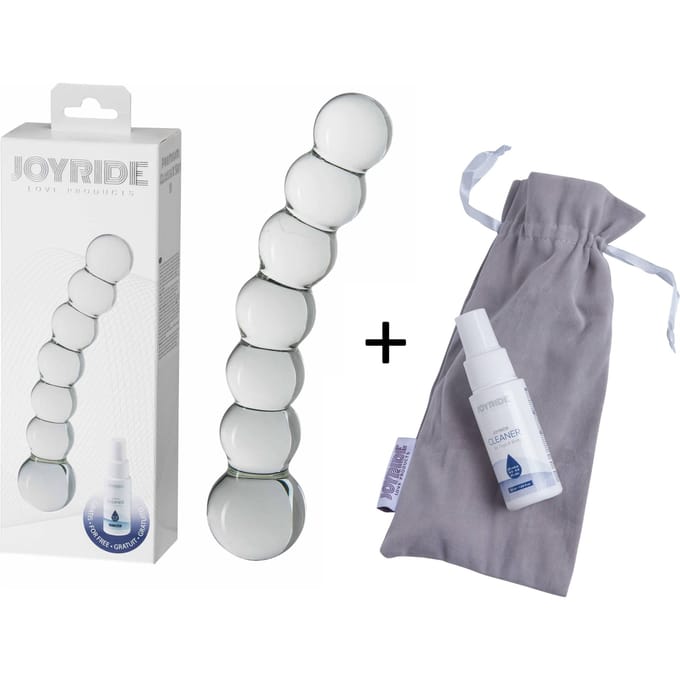 Joyride – Glazen Dildo met lichte kromming –  Set 11