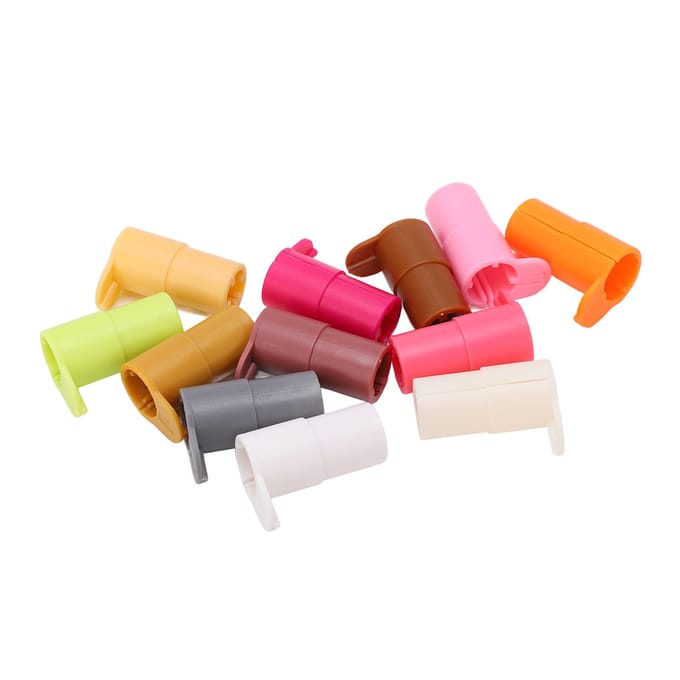 12 STUKS Pen Adapter ABS Plastic Snijpen Adapter Vervanging voor Cricut Snijmachine white