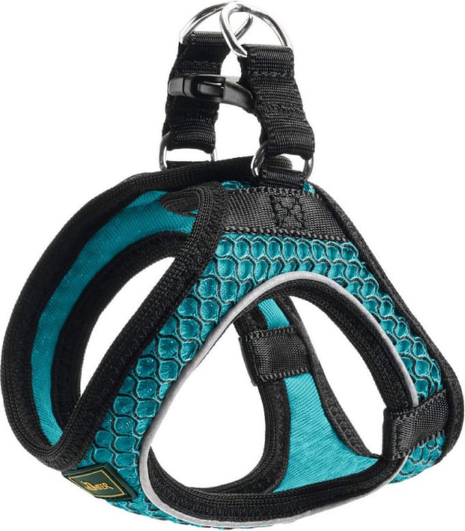 Hondentuigje Hunter Hilo Comfort 55-60 cm Maat M Turkoois