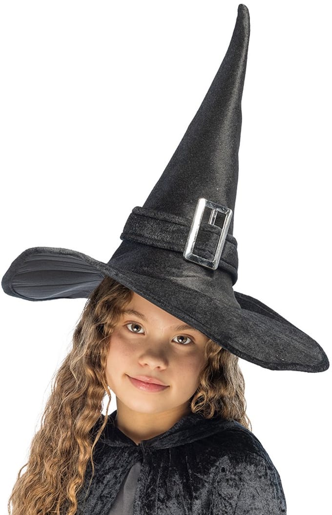 Boland - Hoed kind heks Kendra - 54 - Kinderen - Vrouwen - Halloween accessoire - Horror