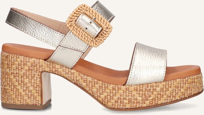 STEFANO LAURAN 24199 Sandalen - Dames - Goud - Maat 40