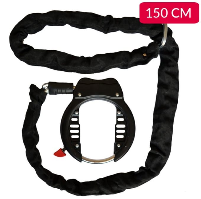 Lynx Ringslot met ketting 150cm