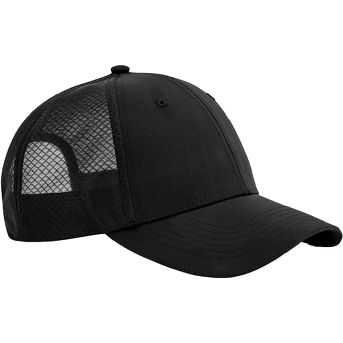 Beechfield Technische Mesh Trucker Cap (Zwart)