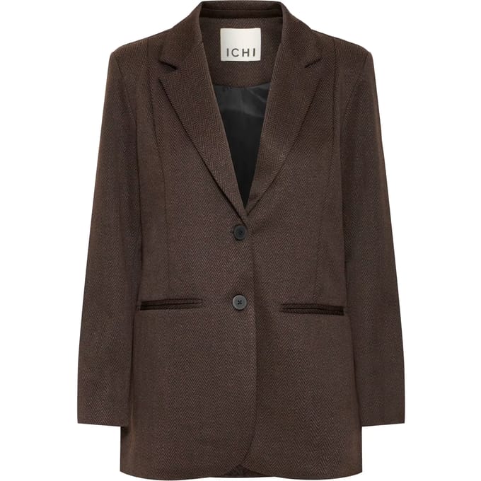 Jacquard blazer voor dames Ichi Ihkate