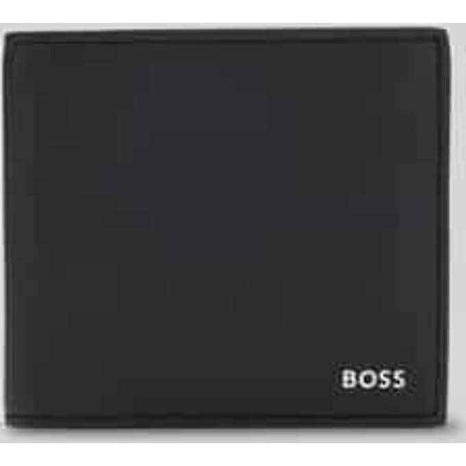 Hugo Boss Heren Leren Portemonnee Zair_4cc Bifold Creditcardhouder