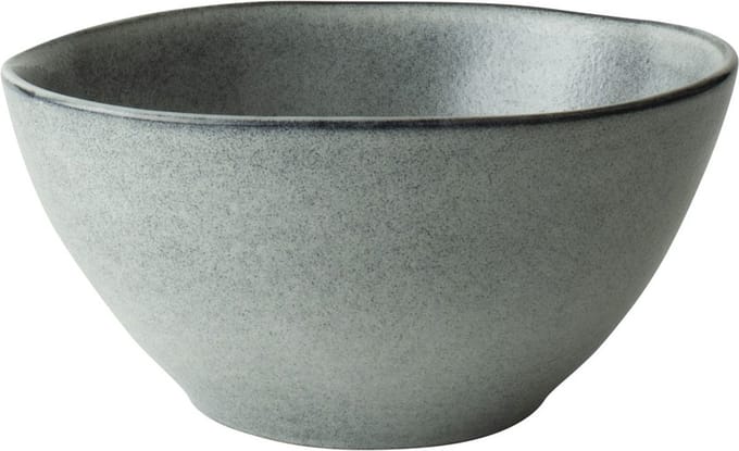 Dutch Rose Serenity Kommen - Schaaltjes - Ø15cm - Stoneware Handgemaakt - Grijs