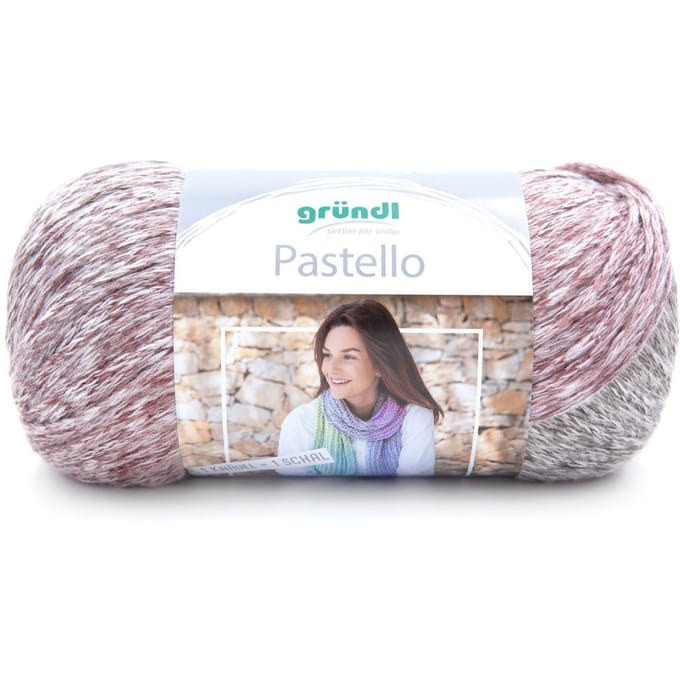 Gründl Pastello - Mauve/Marble pastel color mottled