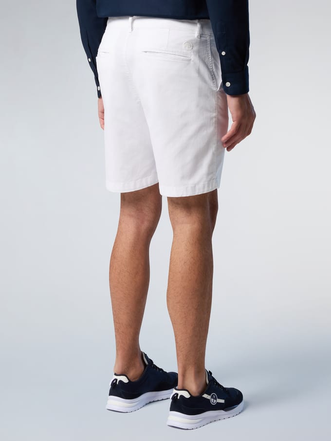 North Sails Chino korte broek Logo patch
