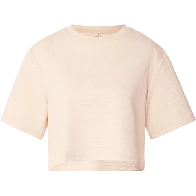 Urban Classics - Structured Jersey Crop top - L - Grijs