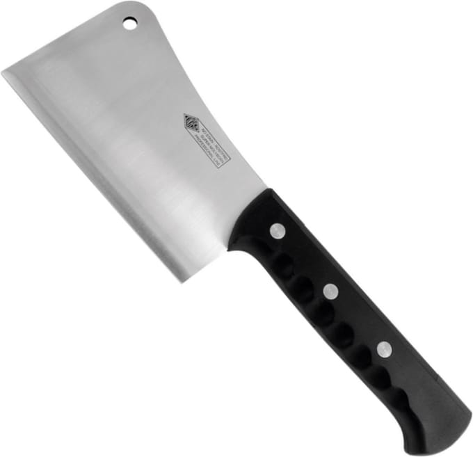 Eikaso Solingen Professioneel Hakmes – 24 cm RVS Lemmet – Antislip Handvat – Zwart