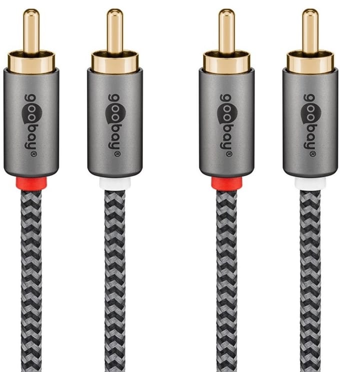 Goobay Plus Tulp stereo kabel | 2 meter