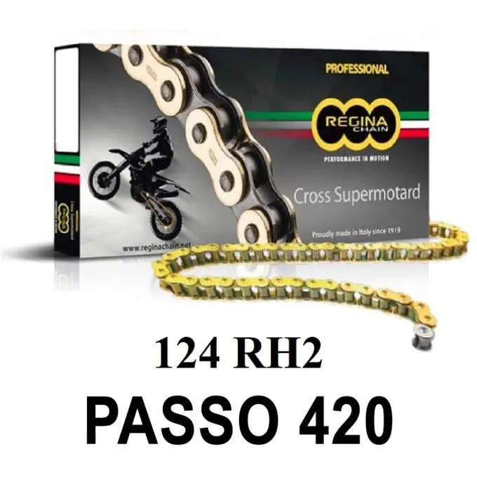 Motorfiets ketting Regina 124rh2