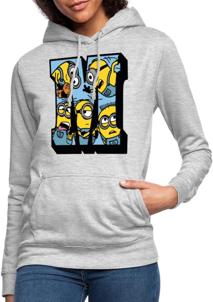 Minions College Brief Hoodie Dames