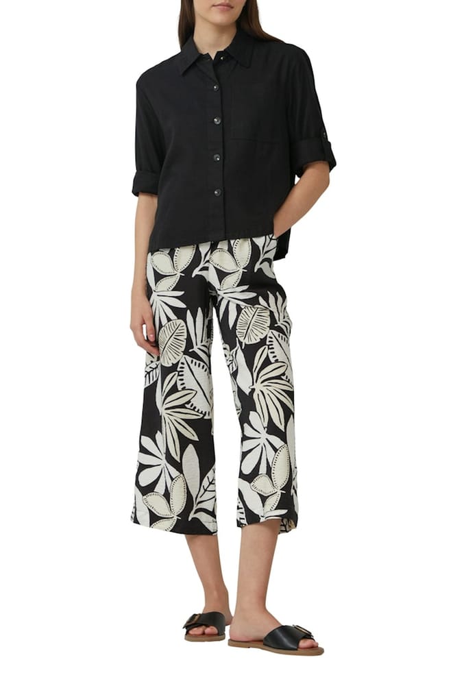 s.Oliver - female - Blouse van linnenmix