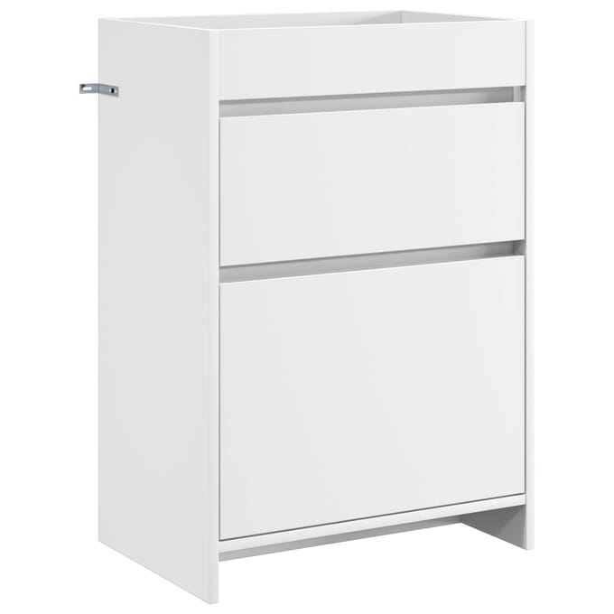 vidaXL - Badkamer - Onder - Het - Wastafel - Kast - Wit - 56 - x - 37,5 - x - 81 - cm