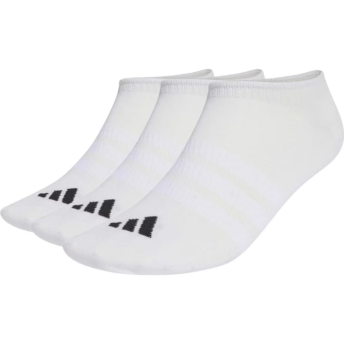 Fijne en lichte onzichtbare sokken adidas (x3)