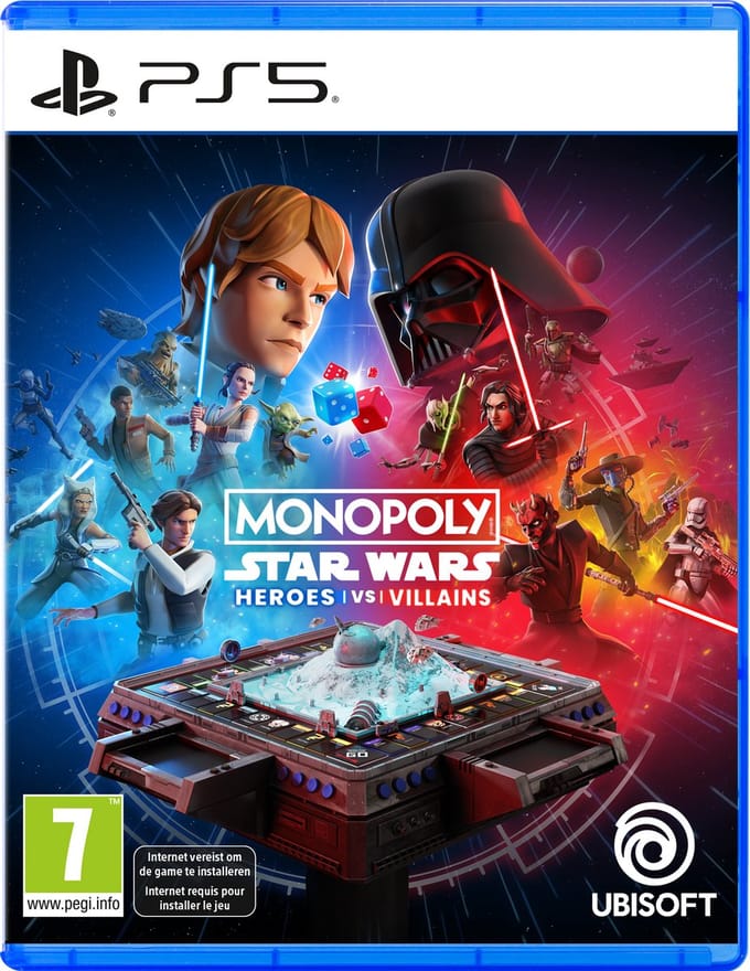 Sony PlayStation 5 PS5 Monoply - Star Wars Heroes vs Villains Games