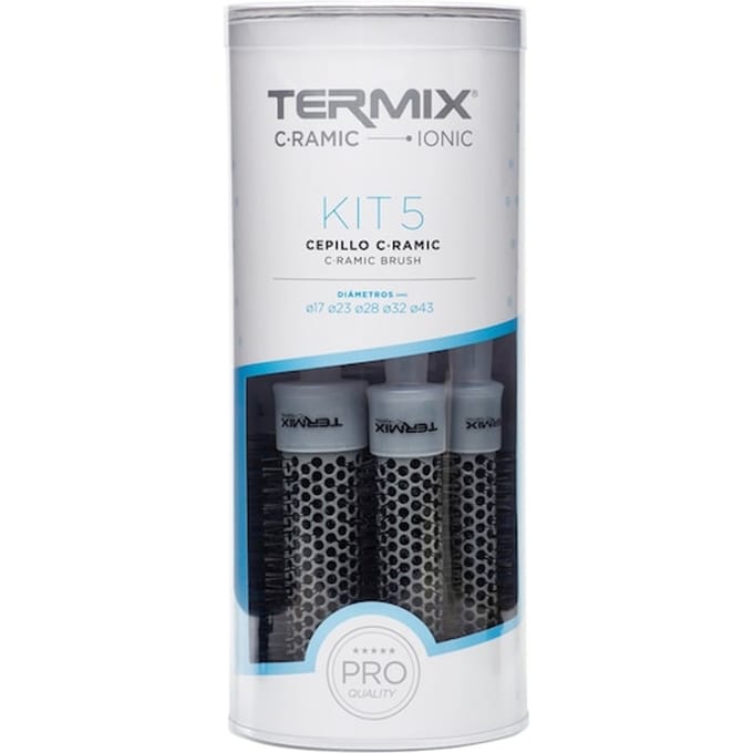 TERMIX Ronde borstels C-Ramic Ionisch 5-pak Sets Unisex