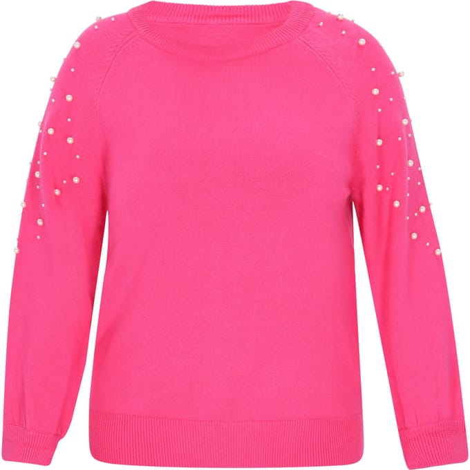 Faina Plus Size Trui vrouwen roze