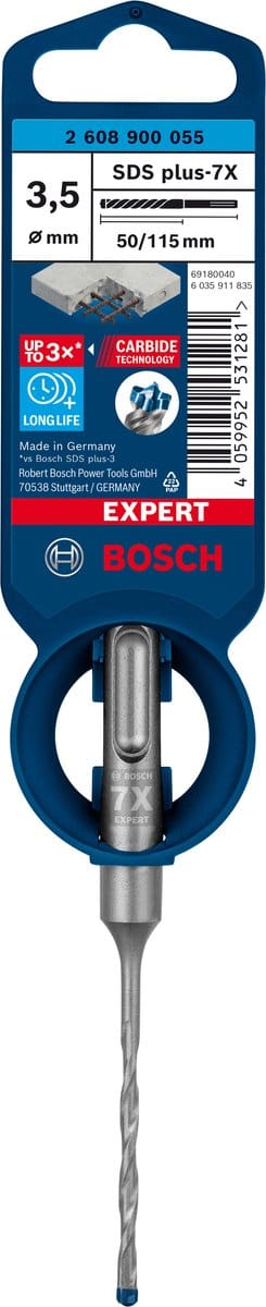 Bosch EXPERT SDS plus-7X hamerboor 3,5 x 50 x 115 mm