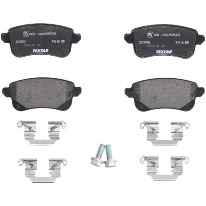 Remblokset TEXTAR 2210301, achter