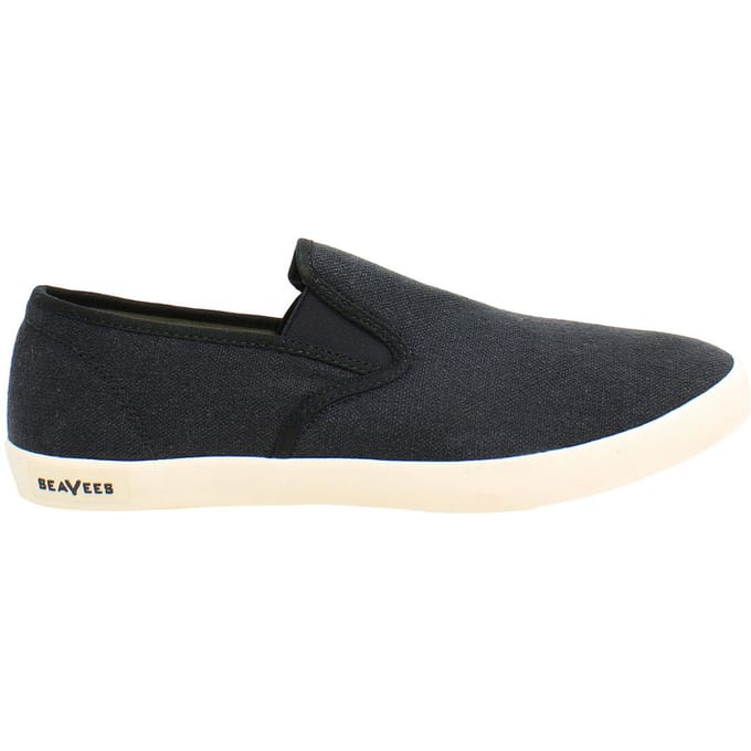Seavees Baja Standaard Heren Zwarte Plimsolls