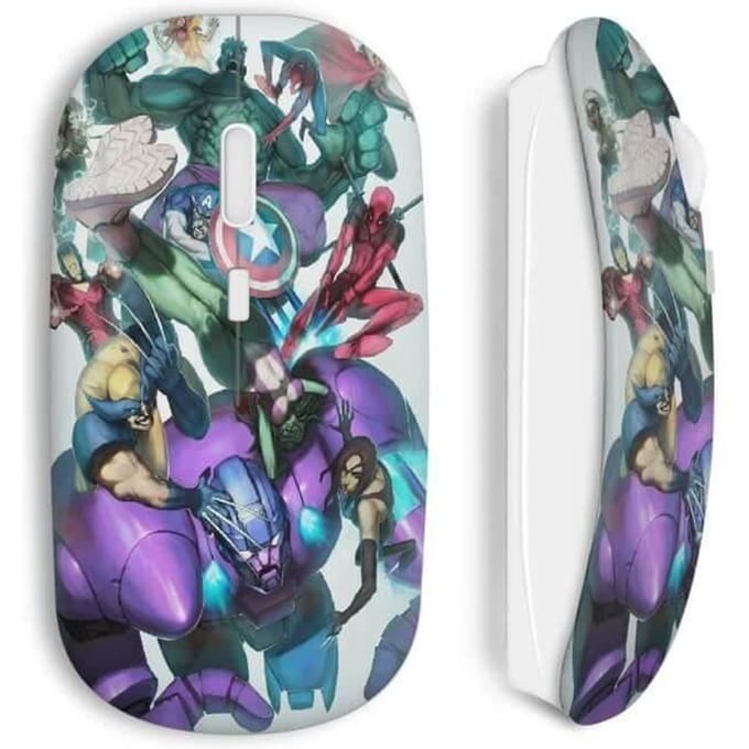 Marvel Comics Art draadloze muis