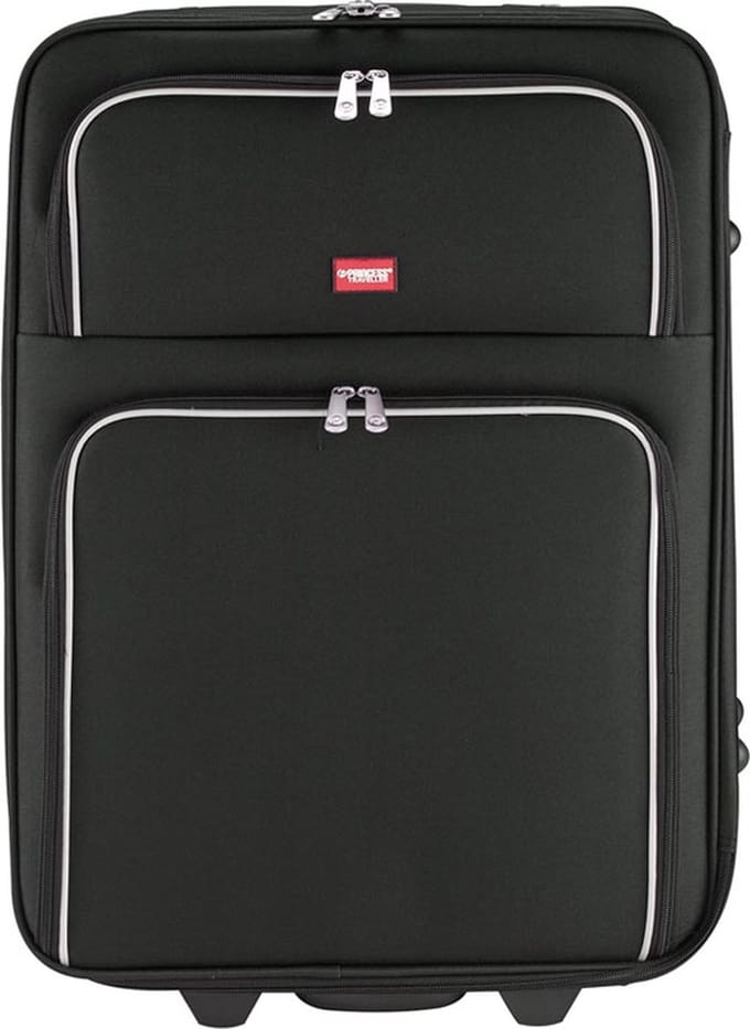 Princess Traveller Barcelona - Reiskoffer - Medium - 63 cm - Zwart