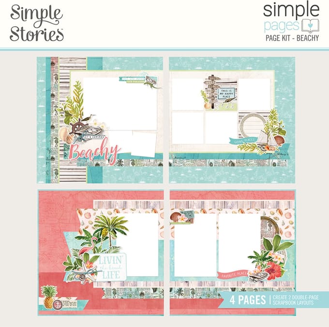 Simple Stories - Simple Vintage Coastal Simple Pages Kit Beachy (12736)
