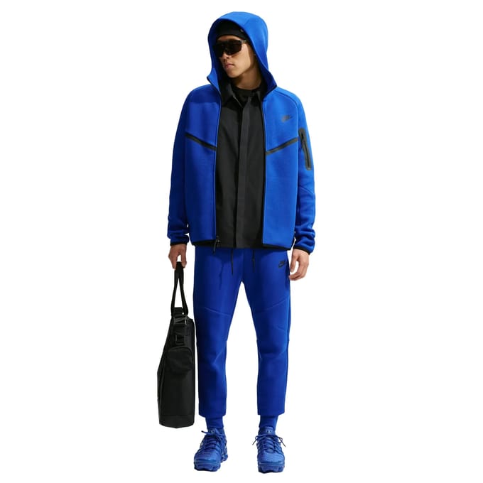 Nike Tech Windrunner Jas Met Capuchon Blauw K417