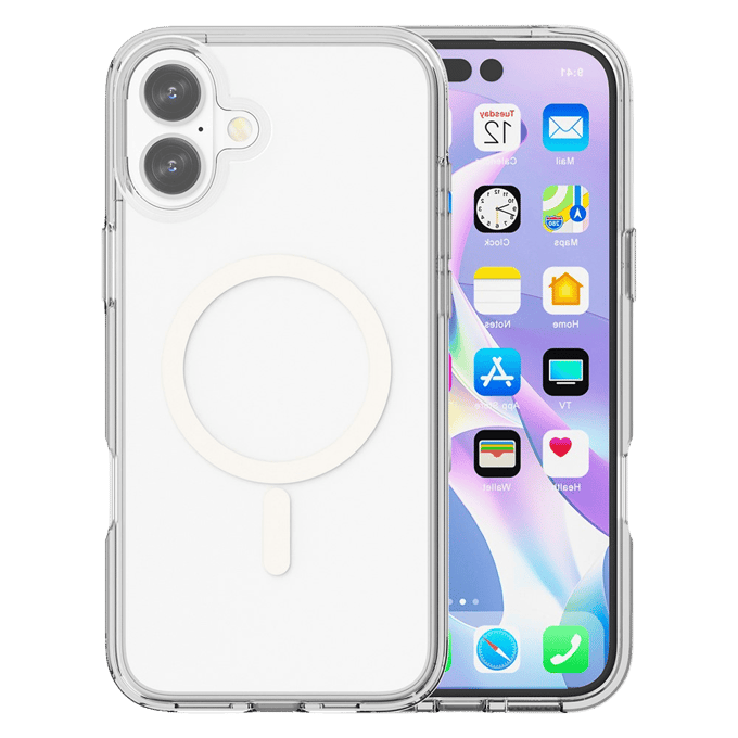 Mocaa Apple iPhone 17 Slim Armor with MagSafe Transparant