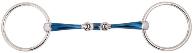 BR Watertrens Dubbel Gebroken Magic System, Sweet Iron 14 mm Blauw/Zilver - 12,5