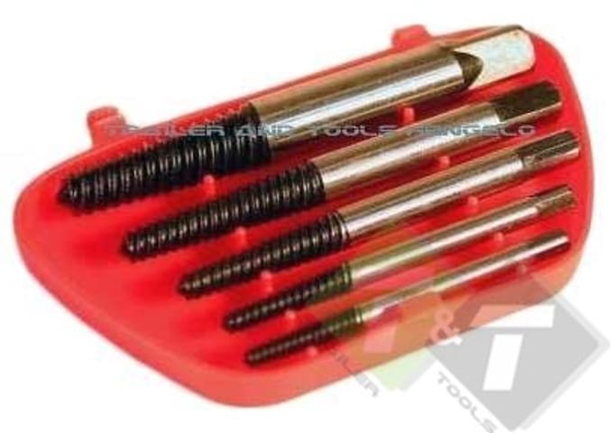 Linkse tapset fijn, 5 delig, 3-6, 6-8, 8-11, 11-14, 14-18mm