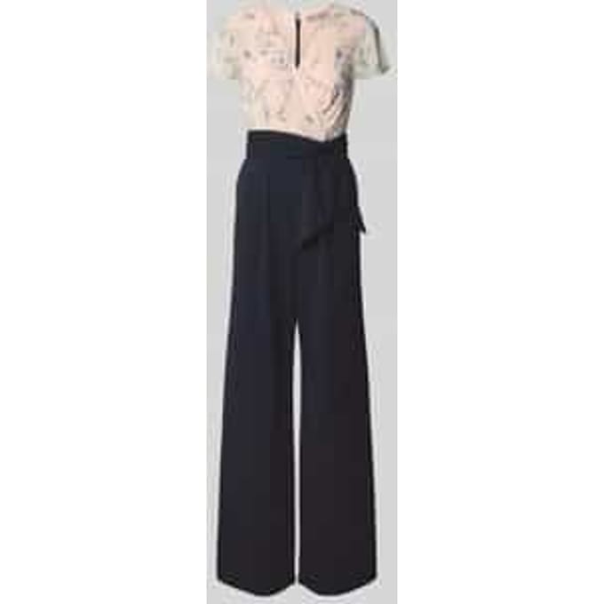 Jumpsuit met V-hals