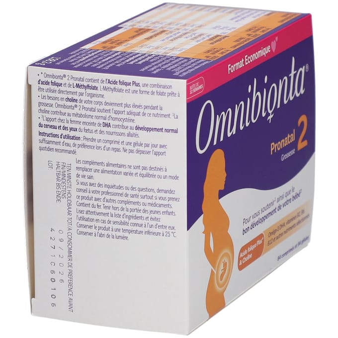 Omnibionta Pronatal 2 Zwangerschap 84 Tabletten+ 84 Capsules