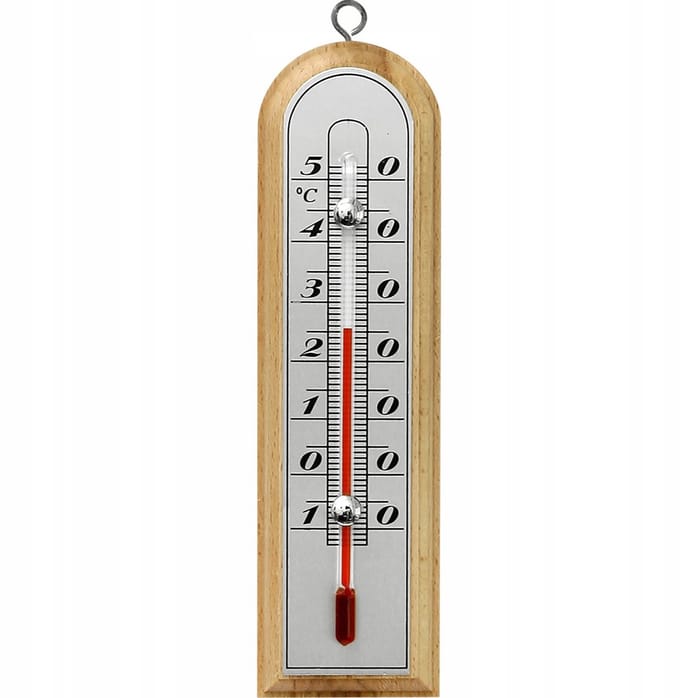 Browin - Binnenthermometer - Hout - Elegant - Zonder Kwik