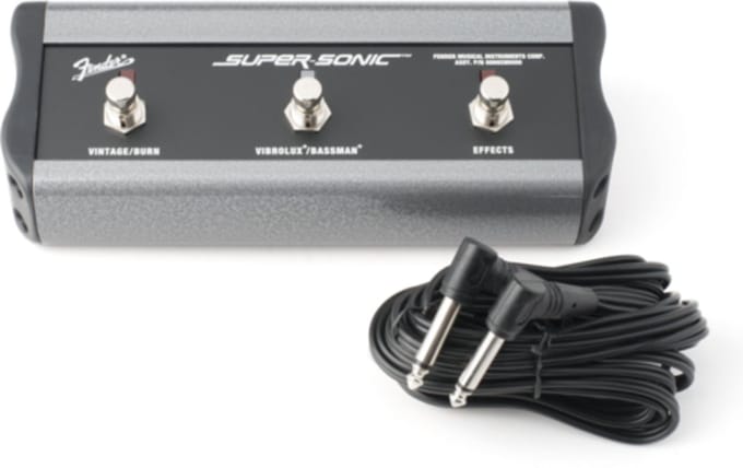 Fender 3-Button Footswitch Super-Sonic - Voetschakelaar voor gitaarversterkers