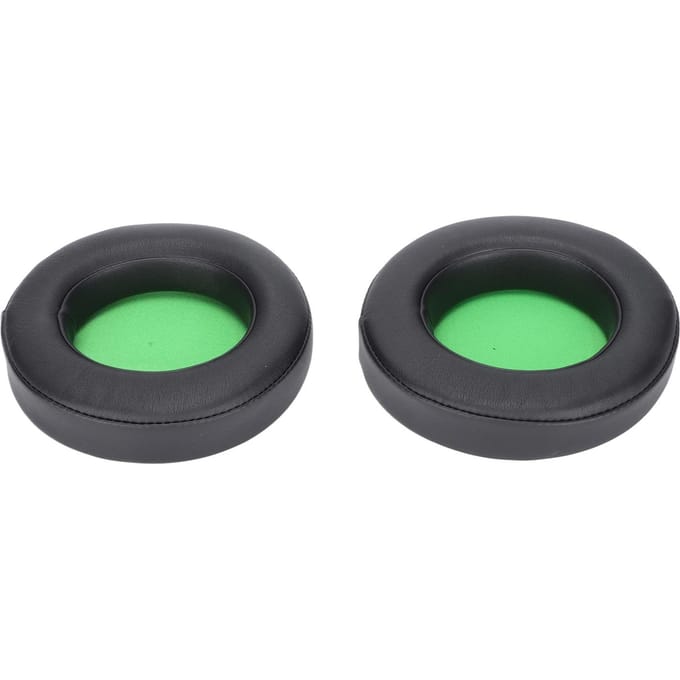 Oorkussens voor hoofdtelefoon Leer Zacht Vervanging Headset Oorkussens voor Razer Kraken 7.1 V2 ProGroen groen