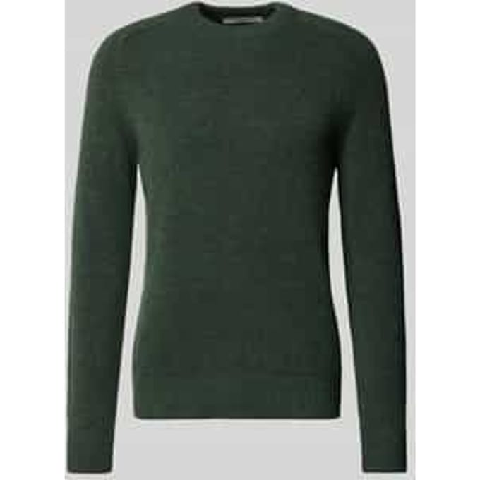 Regular fit gebreide pullover met alpaca-wol aandeel model 'RAI'