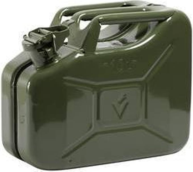 Valpro 10117 Jerrycan voor benzine (b x h x d) 17.5 x 28 x 35.5 cm 10 l