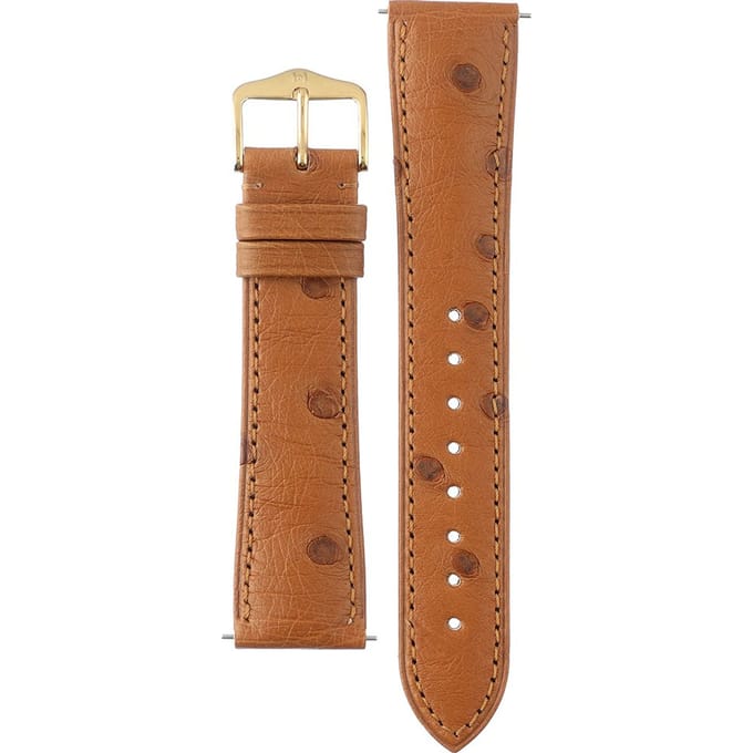 Hirsch 04262070-1-21 Massai Ostrich Horlogeband