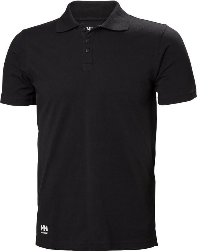 Helly Hansen Manchester Polo shirt - Zwart - XL