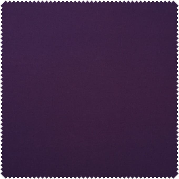 Katoenen stof "Uni" - Violet