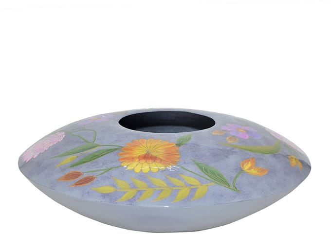 Colmore by Diga Vaas soft purple enamel IR 40x40x11 cm