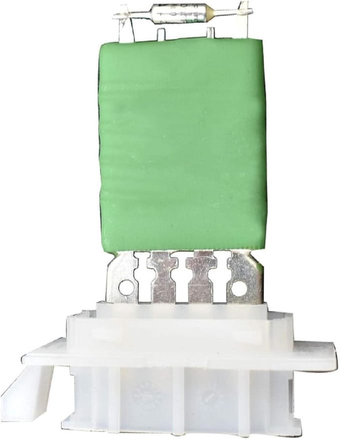 Kachelmotor Weerstand - Ventilator Weerstand - Temperatuur Regelen - Directe Vervanging - 17 x 11 x 3 cm - Niet gespecificeerd