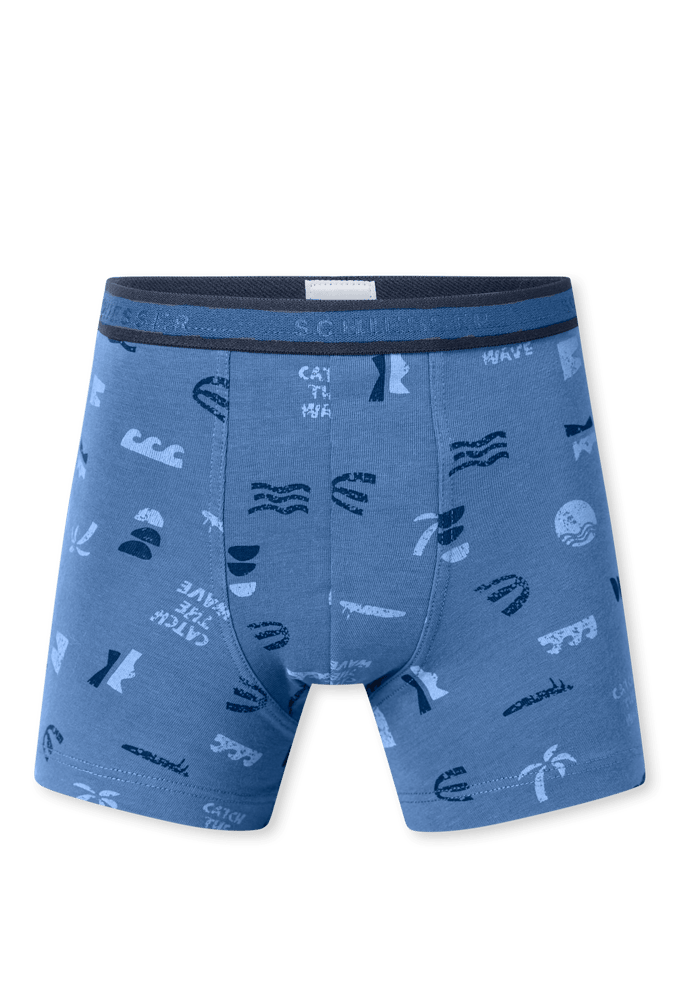 Set van 3 gestreepte shortjes met streepjes, meerkleurig - 95/5 92