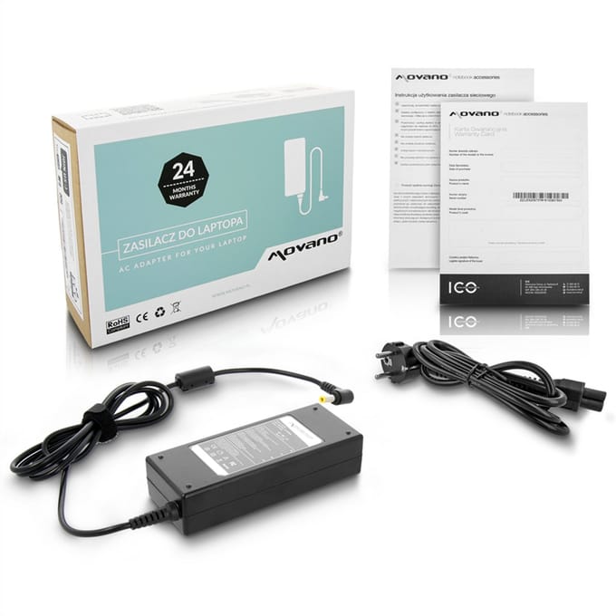 Movano - Zasilacz - 12V 6A - 72W - Ferrietfilter