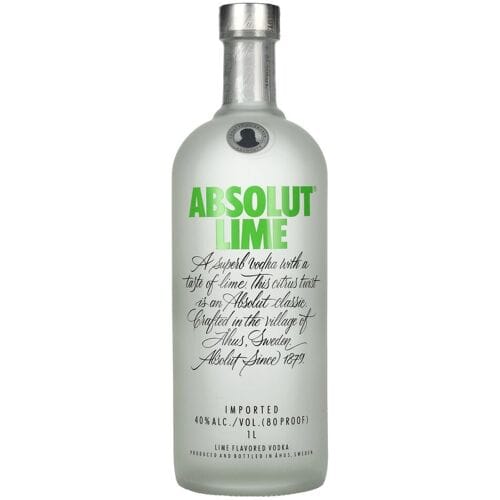 Absolut Wodka Absolut LIME Flavored Vodka 40% Vol. 1l